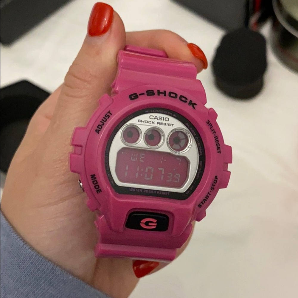 G-Shock Pink Watch DW6900CS-4DS